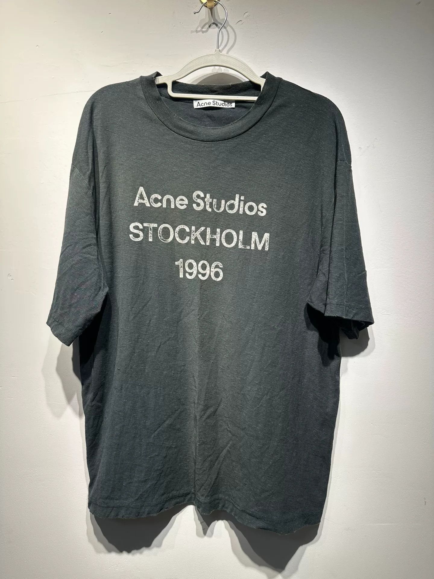 Acne Studios Acne Studios Printed Black T-Shirt S Men Size US S / EU 44-46 / 1 - 1 Thumbnail