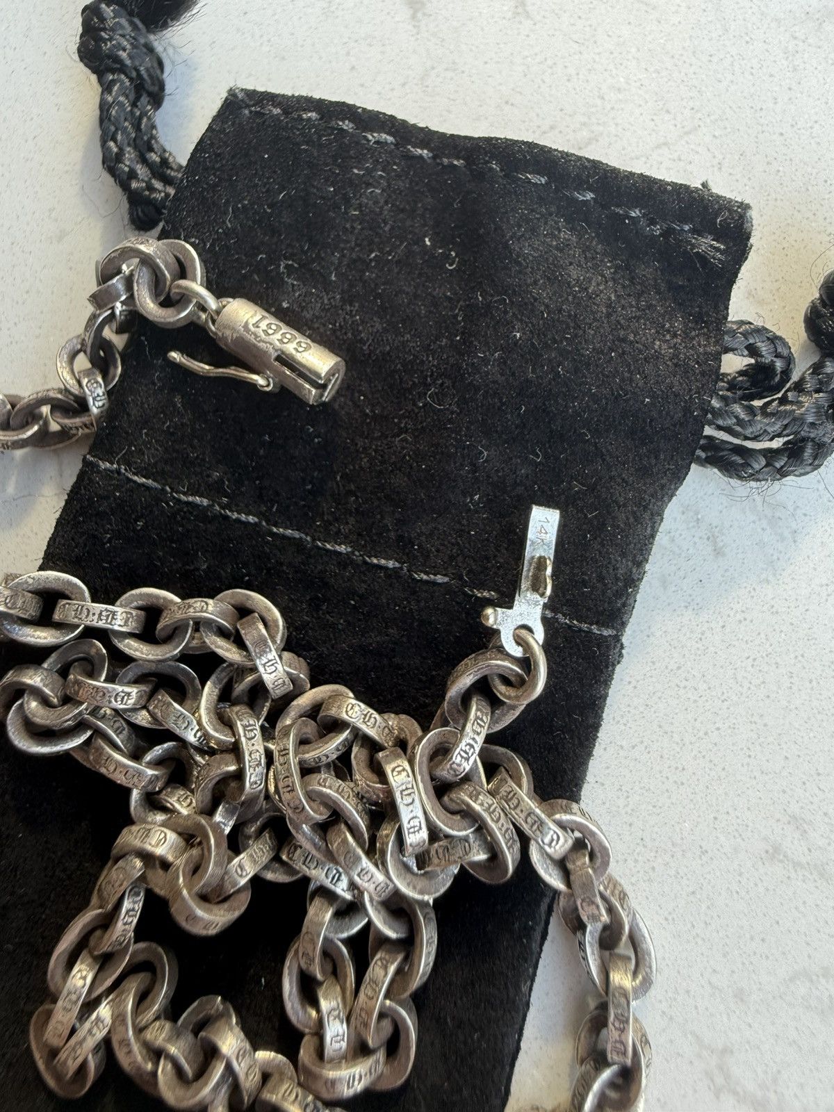 Chrome Hearts Chrome Hearts Paperchain Necklace 18inch/ 46cm Size ONE SIZE - 6 Thumbnail
