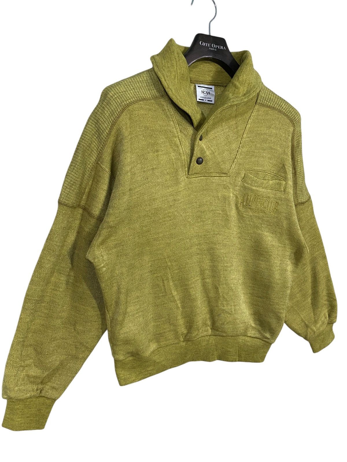 NCAA Vintage y2k NCAA COLLAGE alumni club sweatshirt high collar Size US M / EU 48-50 / 2 - 3 Thumbnail