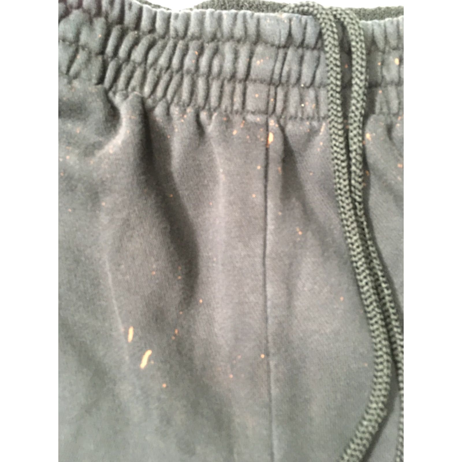 Adidas VINTAGE Adidas Tracks Pants Black Adults L Regular Straight Classic Waist 30” Distressed Spots Logo Size US 33 - 7 Thumbnail