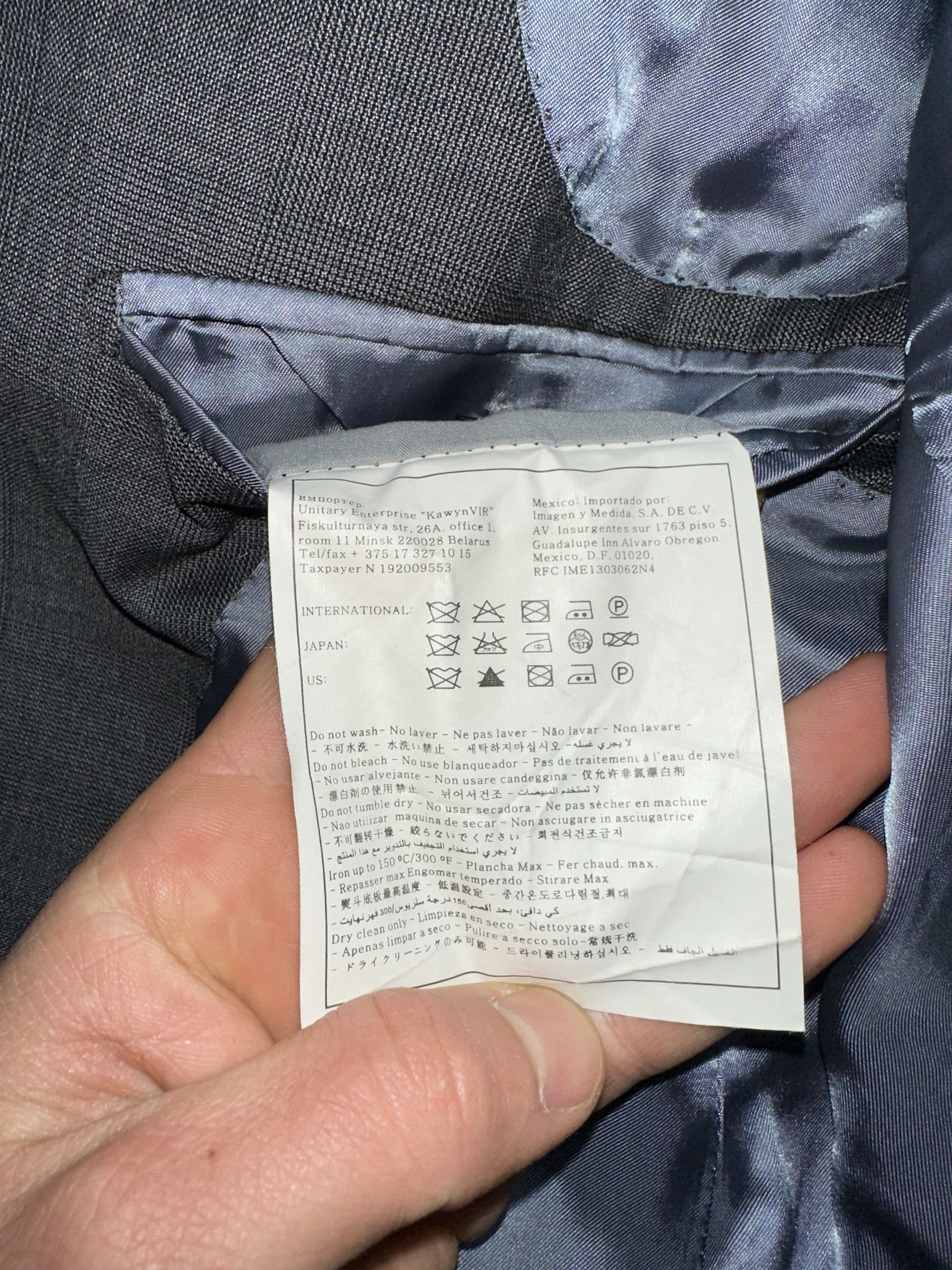 Suitsupply Suit Supply Vitale Barberis Canonico Lazio Suit Size 36 46 Size 36R - 14 Thumbnail