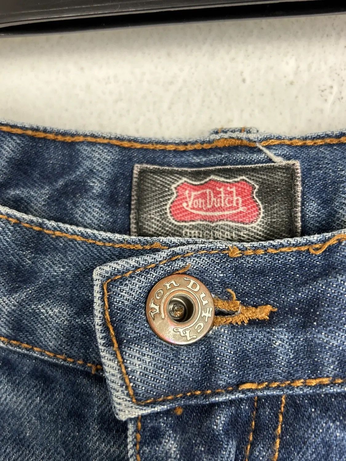 Von Dutch 90s Vintage Von Dutch Denim Jeans Size 34 Size US 34 / EU 50 - 4 Thumbnail