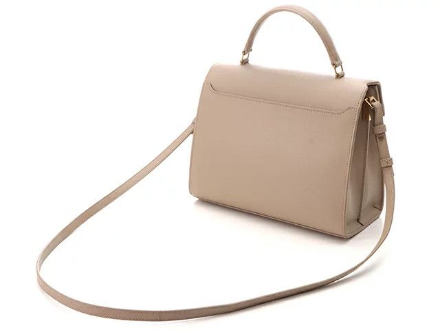 Saint Laurent Paris o1b1hav111024 Size: OS / Mini Handle Bag in Dark Beige Size ONE SIZE - 2 Thumbnail