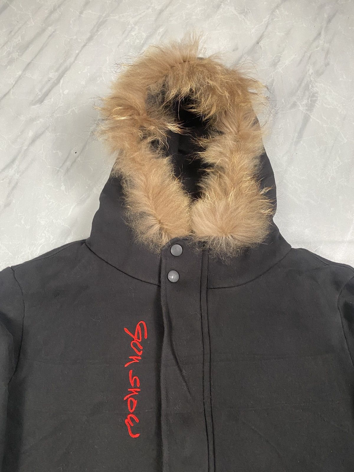 If Six Was Nine Rare Gun Snowboards if6was9 LGB Style Fur Hooded Jacket Size US M / EU 48-50 / 2 - 5 Thumbnail