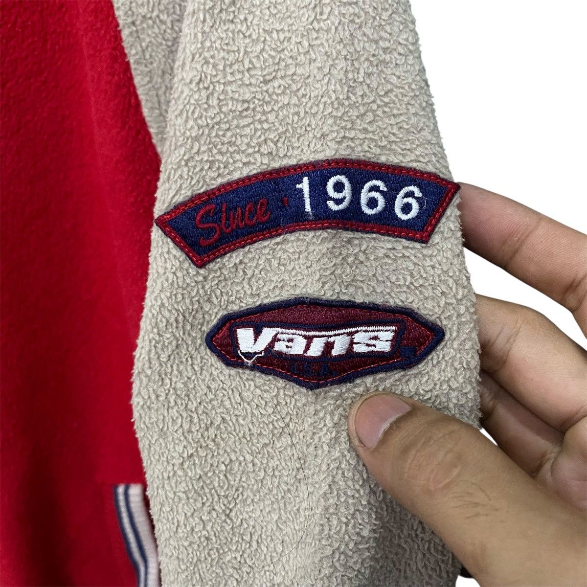 Vans ‼️LAST DROP‼️90’s Vans USA Varsity Jacket Vintage Zip Up Size US M / EU 48-50 / 2 - 14 Thumbnail
