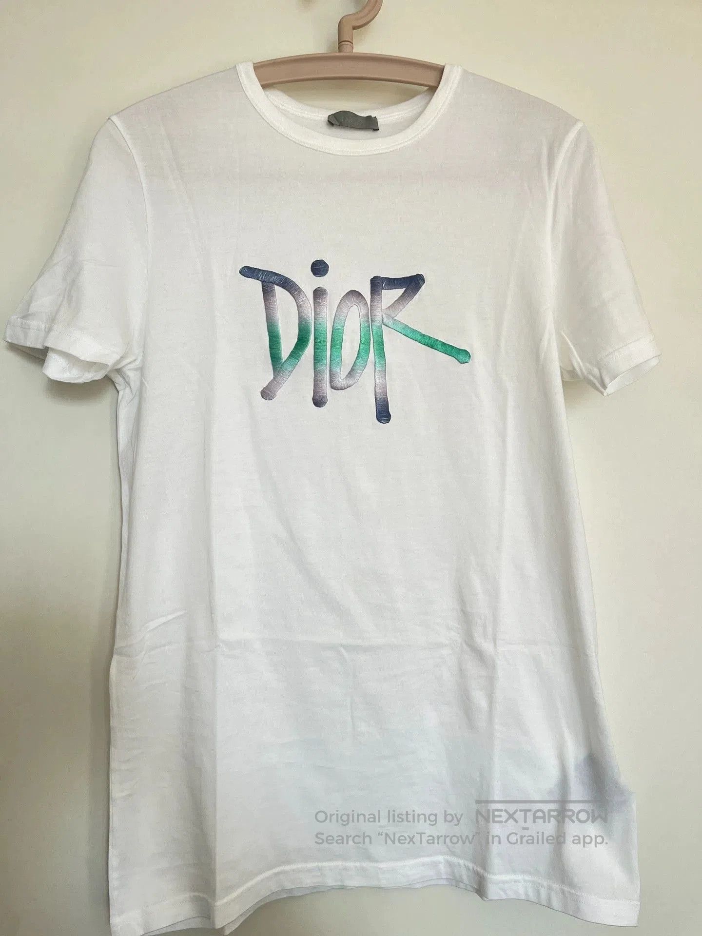 Dior dior unisex t-shirt with logo print. Size US XS / EU 42 / 0 - 1 Thumbnail