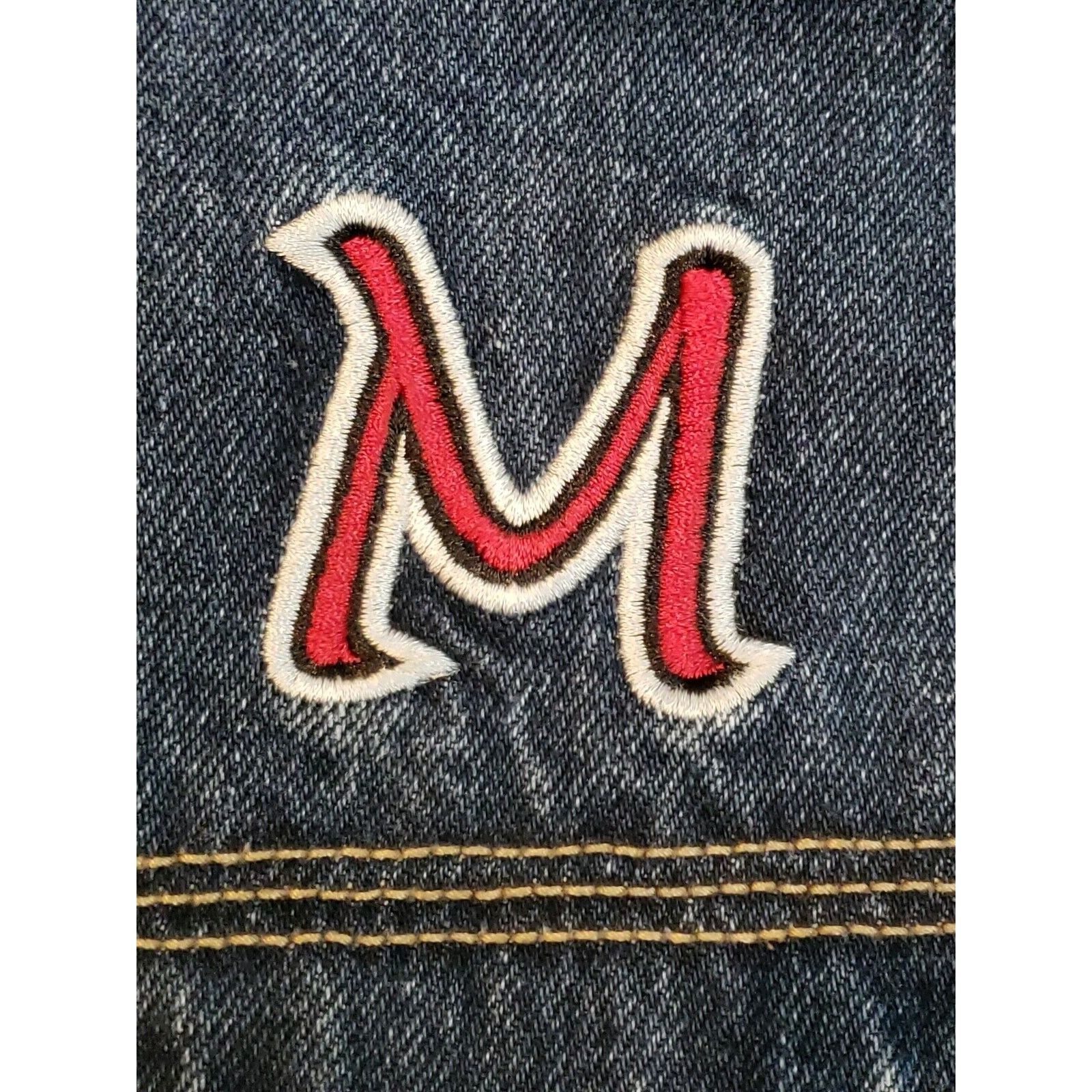 Vintage MOC Tapered Leg Baggy Blue Jeans Mens 36 x 31 80s Hip Hop Sk Size US 36 / EU 52 - 3 Thumbnail