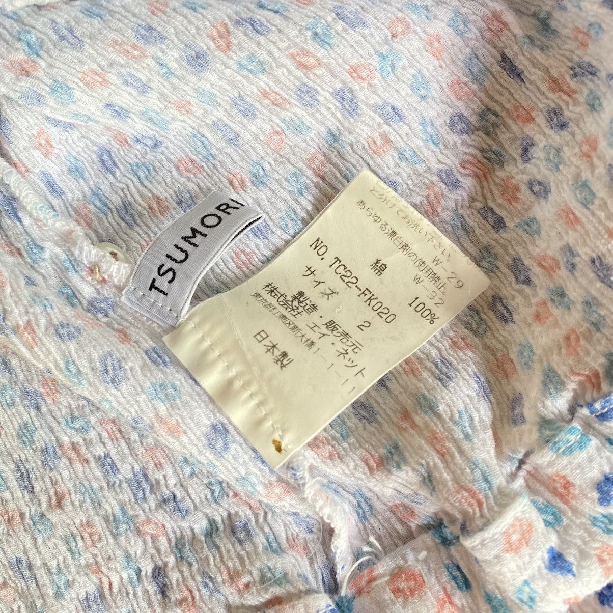Tsumori Chisato TSUMORI CHISATO Pastel Petals Tie-Hem Blouse Size XS / US 0-2 / IT 36-38 - 6 Thumbnail