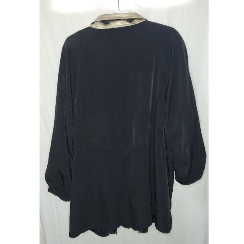 Other Fleet Street Black Gold Long Jacket Size 3X Size 3XL / US 20-22 - 2 Thumbnail
