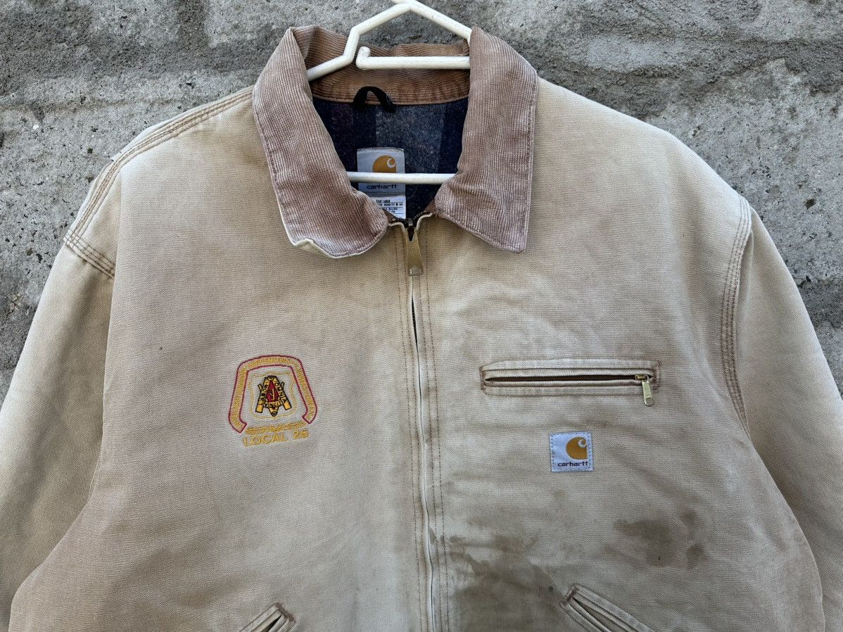 Carhartt × Vintage Vintage Carhartt Detroit jacket J01 BRN Size US XXL / EU 58 / 5 - 3 Thumbnail