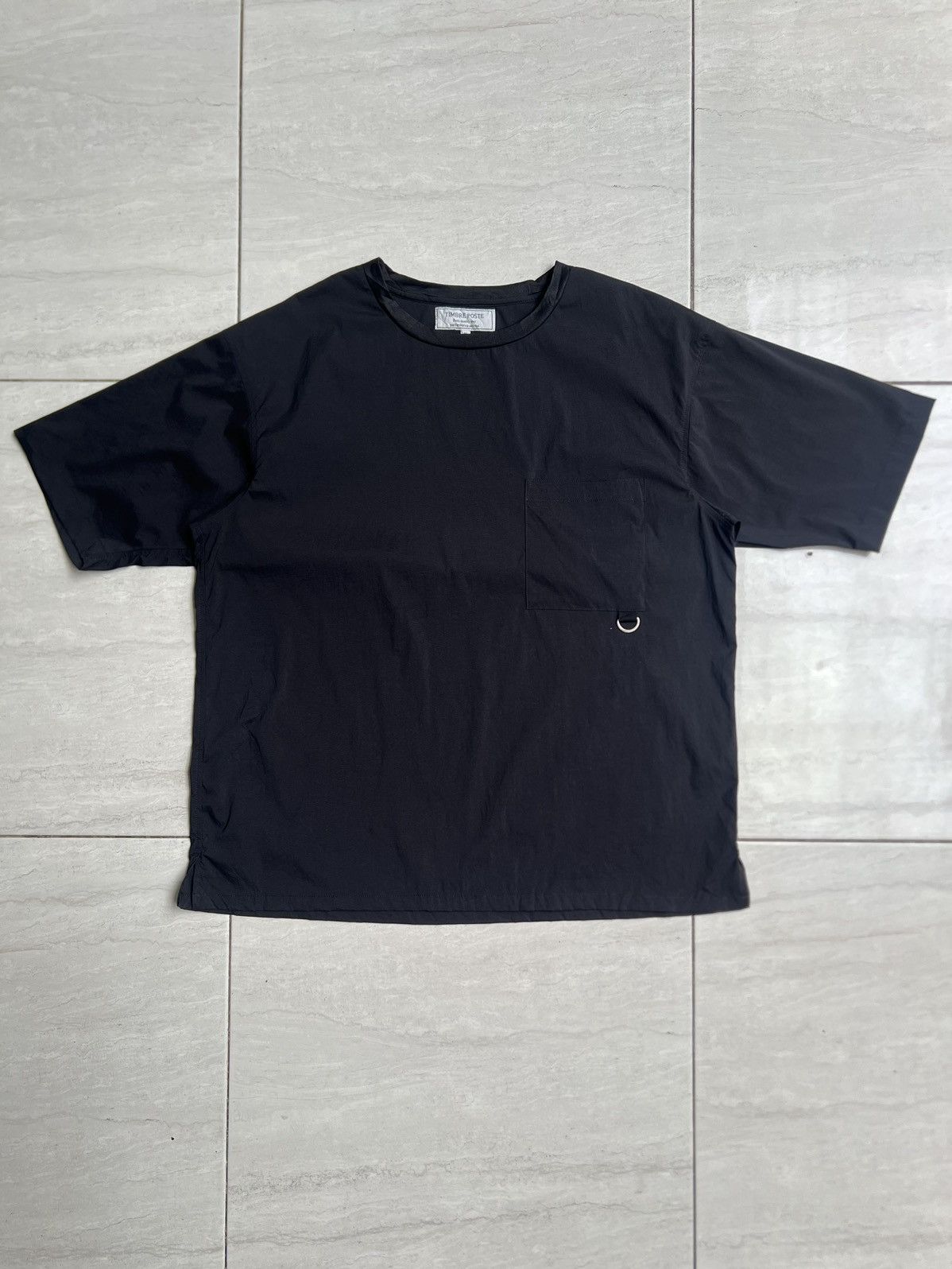 Other TIMBRE POSTE Black Boxy T-shirt Size US L / EU 52-54 / 3 - 1 Thumbnail