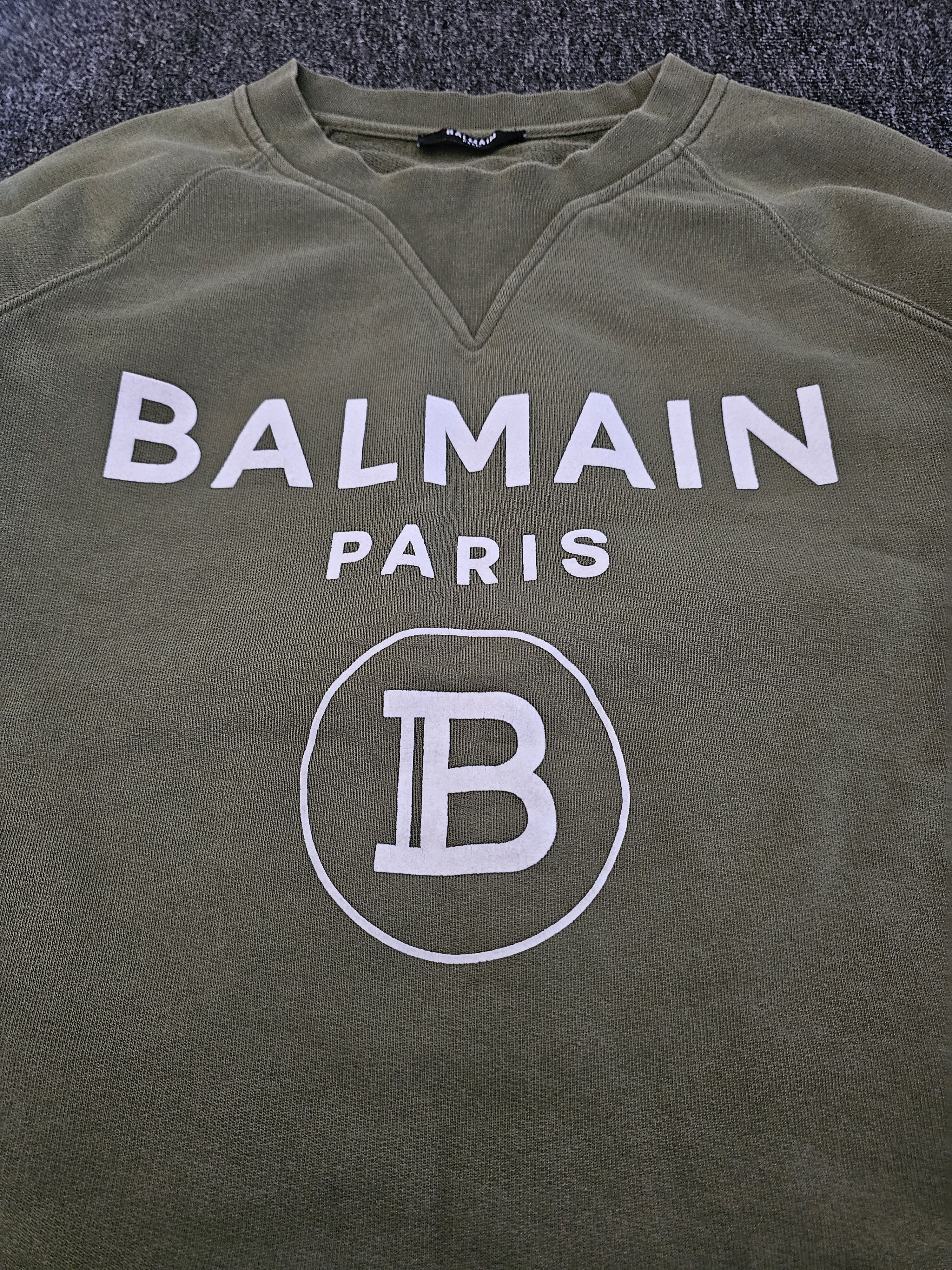 Balmain Balmain Men's Sweatshirt Size S Size US S / EU 44-46 / 1 - 2 Thumbnail