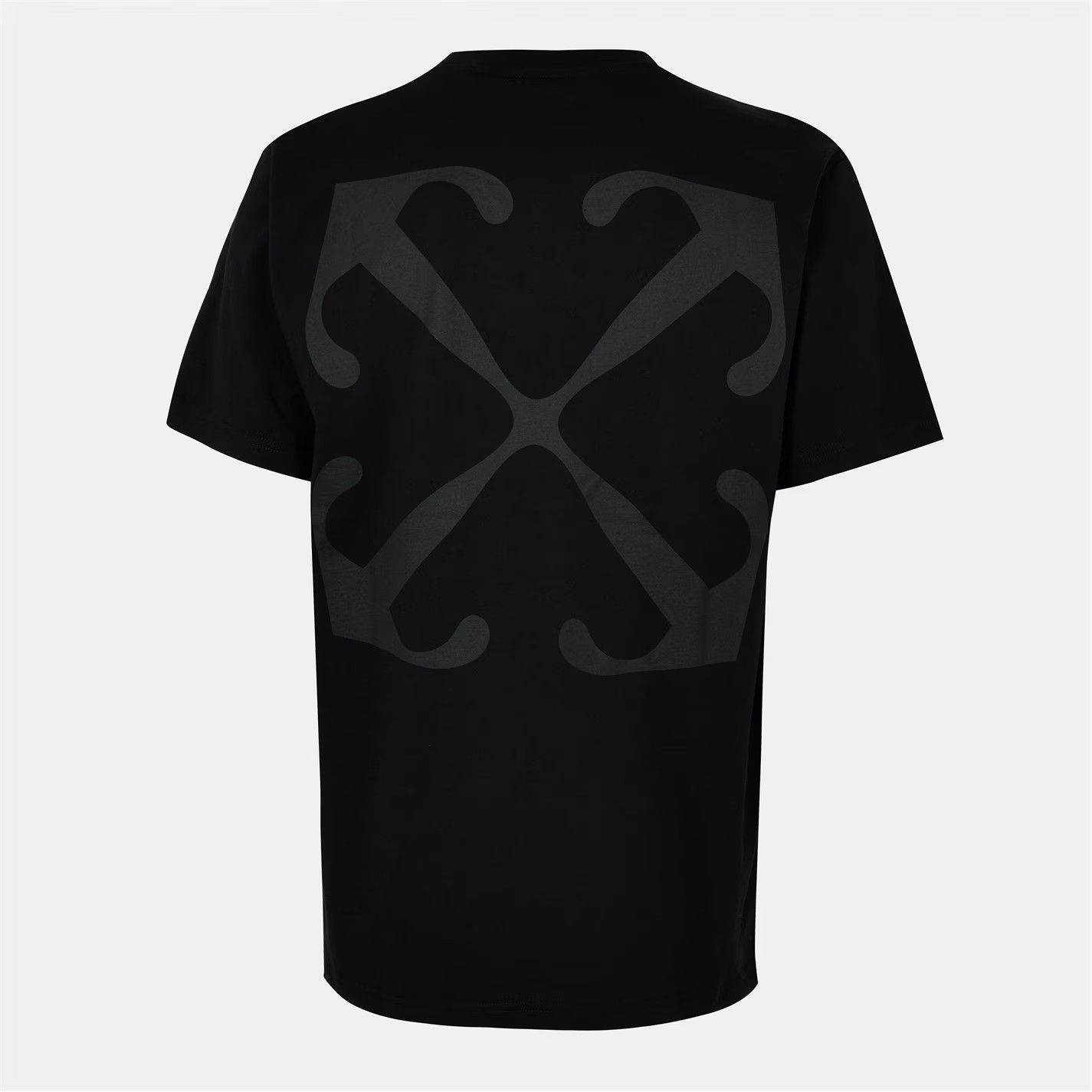 Off-White o1g2r1mq0226 Arrow Slim Fit T-Shirt In Black Size US M / EU 48-50 / 2 - 2 Thumbnail