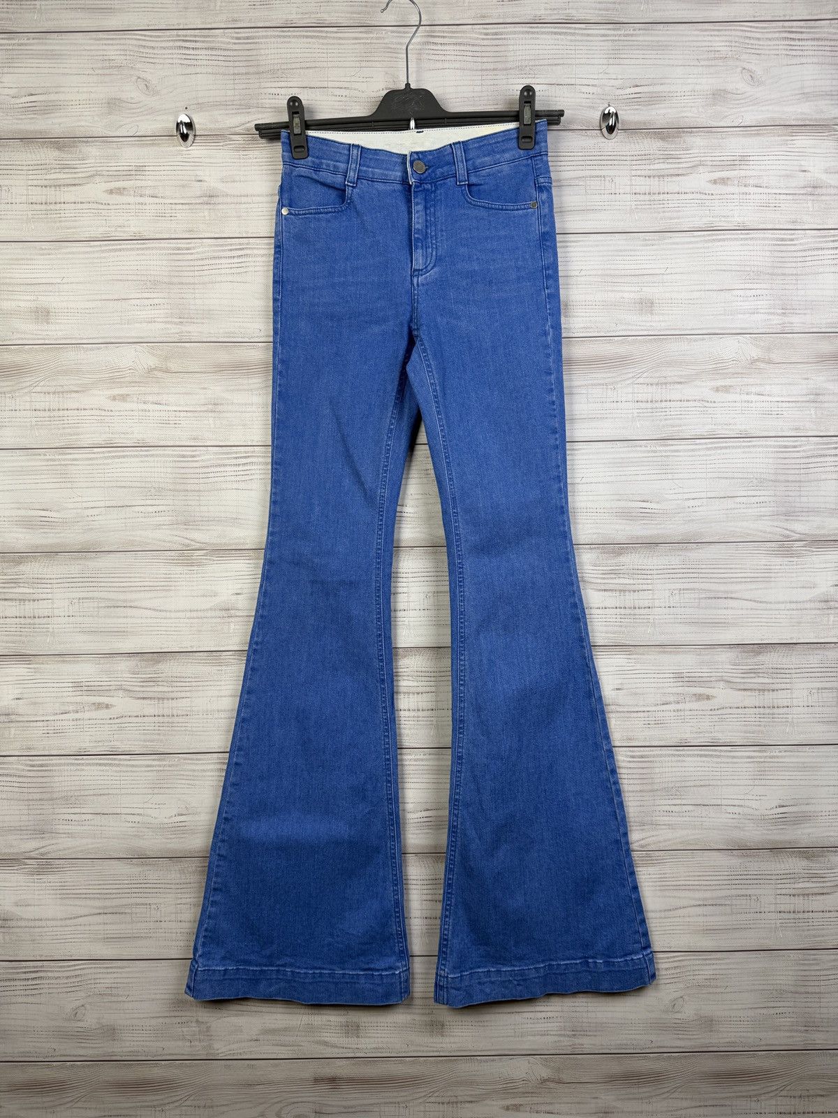 Stella McCartney Stella McCartney Flared Straight Pants Size 26" / US 2 / IT 38 - 1 Thumbnail