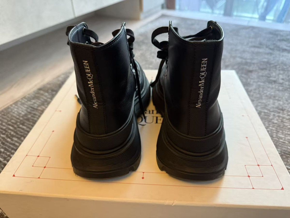 Alexander McQueen Alexander McQueen Leather Slick Tread Size US 5.5 / EU 38 - 4 Thumbnail