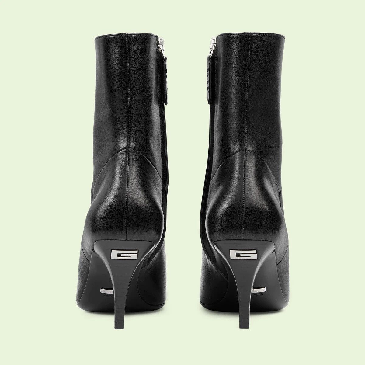 Gucci o1s1wg110125 Leather Boots in Black Size US 12 / IT 42 - 5 Thumbnail