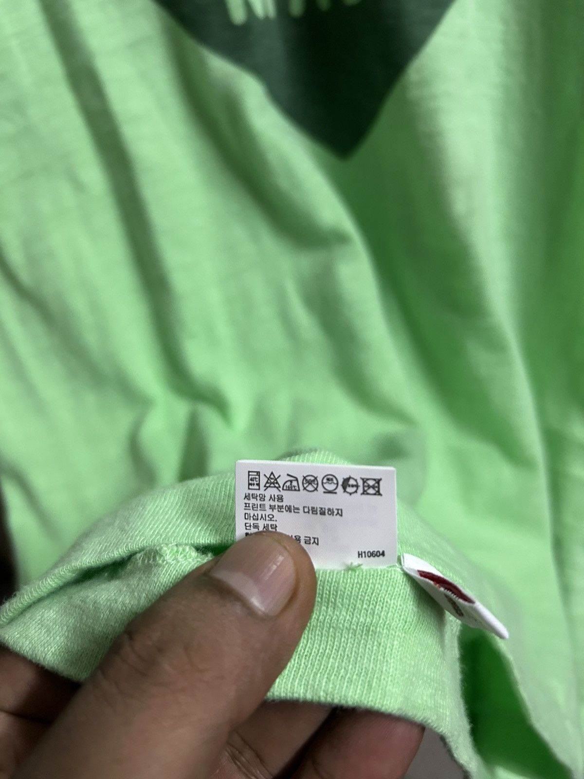 Human Made Archival Heart Logo Mint Green Slub Tee Size US XL / EU 56 / 4 - 7 Thumbnail