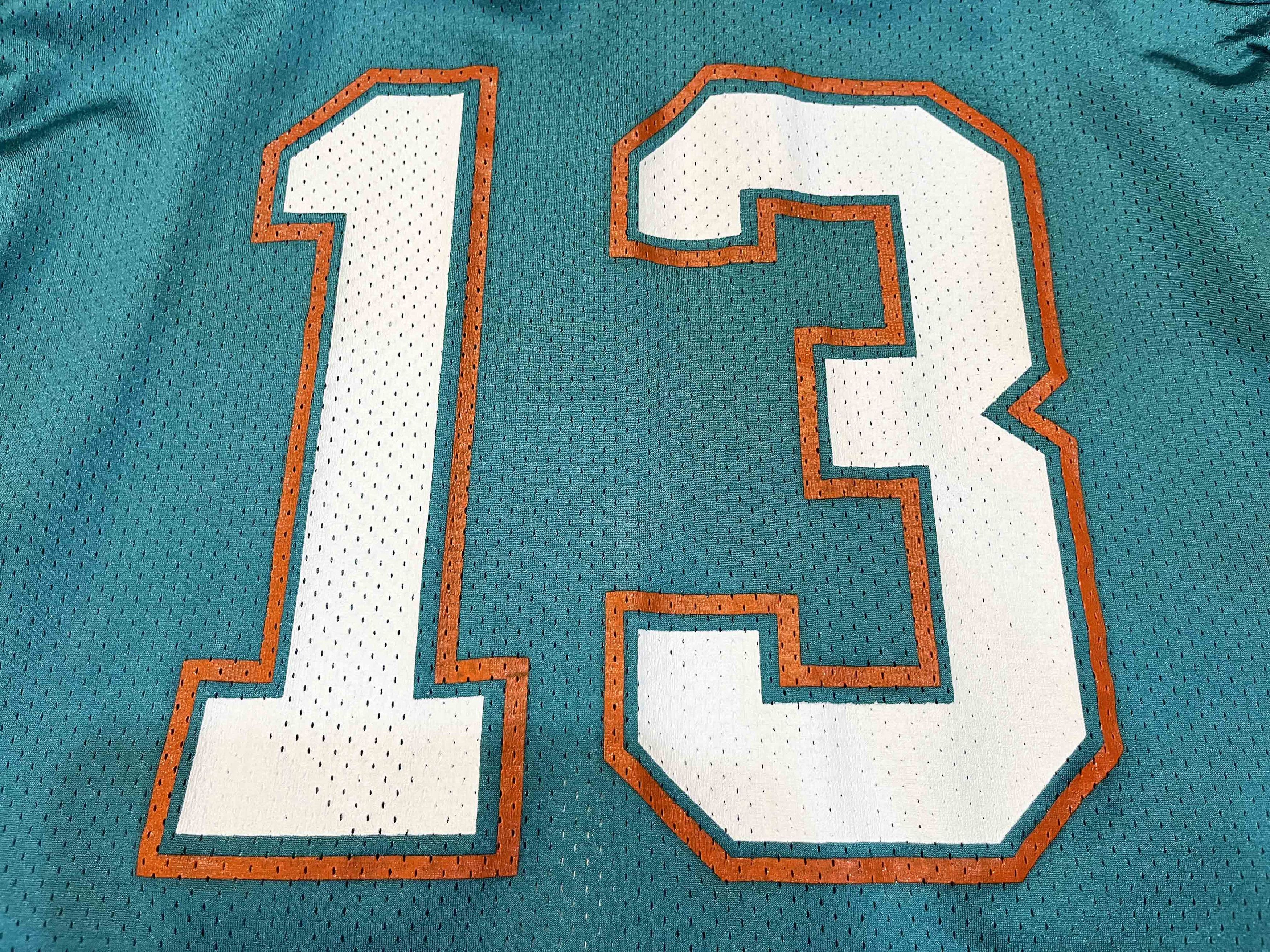 NFL × Vintage × Wilson Vintage Wilson NFL Miami Dolphins MARINO #13 Football Jersey Size US L / EU 52-54 / 3 - 2 Thumbnail