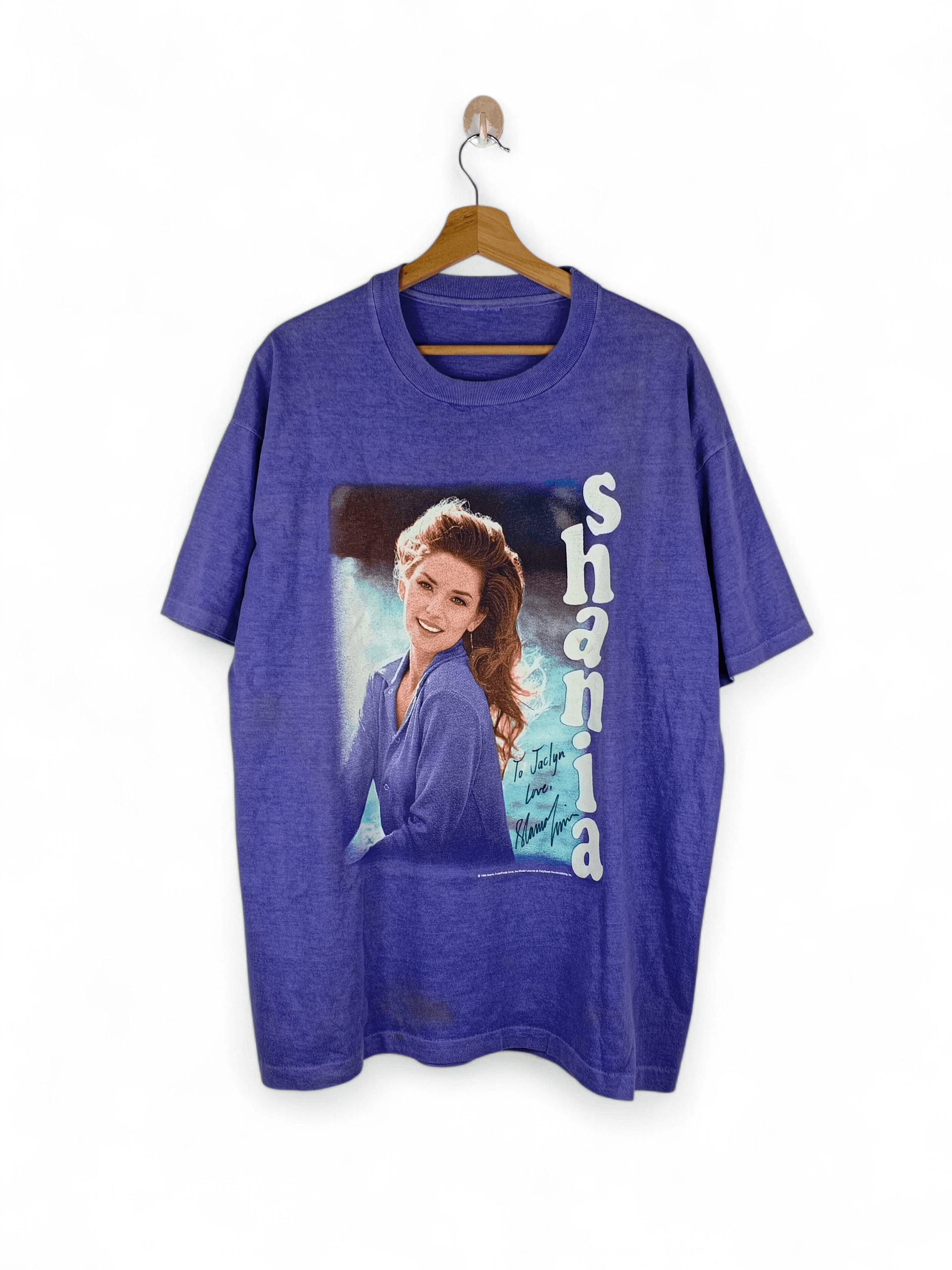 Vintage Vintage 1996 Shania Twain Size US L / EU 52-54 / 3 - 1 Thumbnail