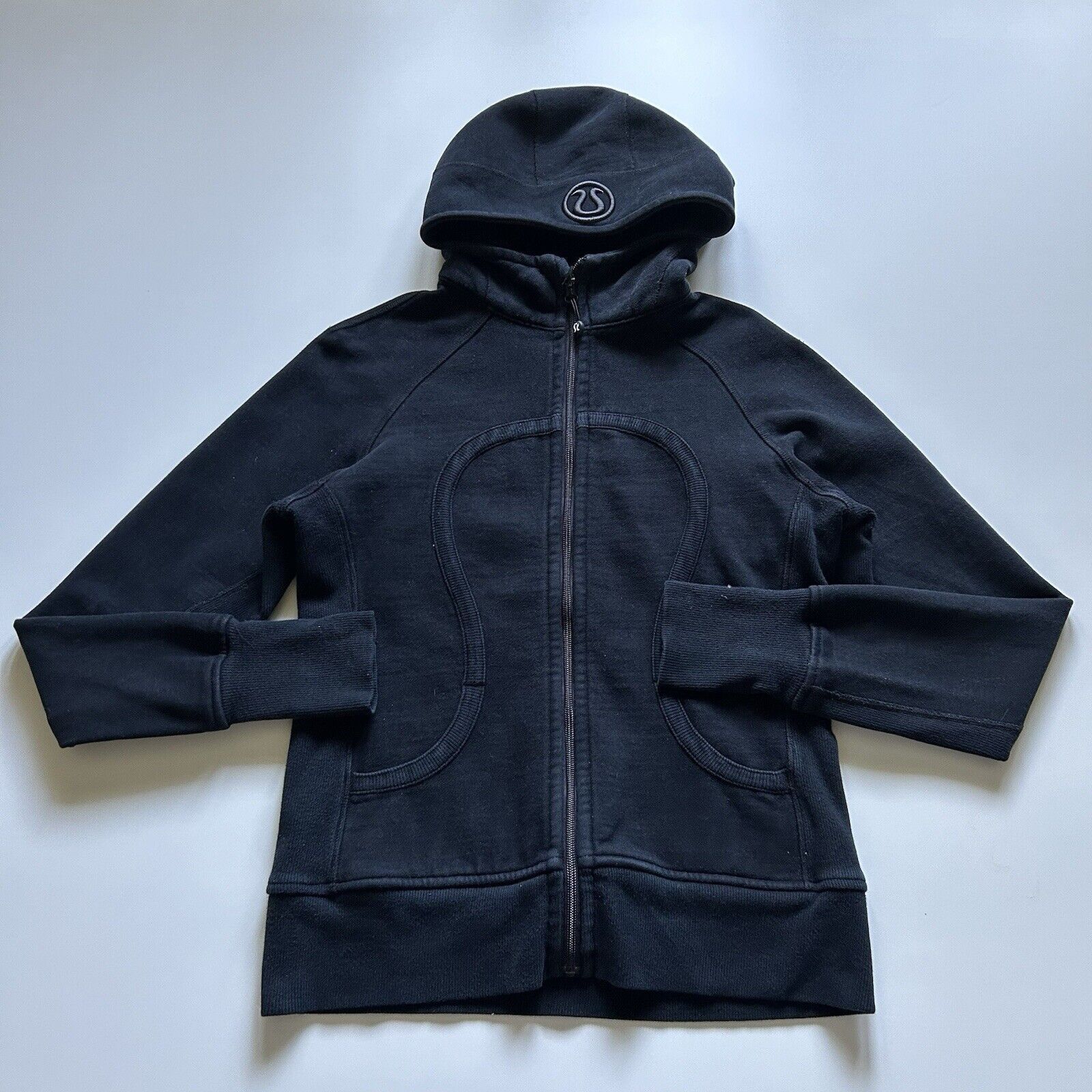 Lululemon × Vintage 2000s Lululemon Black Scuba Zip Up Hoodie 