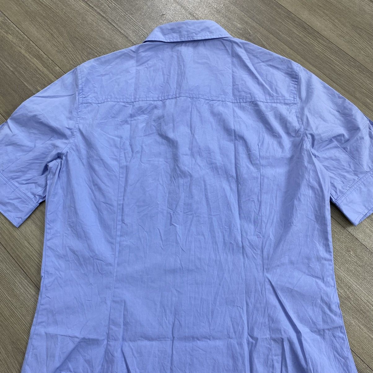 Miu Miu ARCHIVE Miu Miu By Prada Vintage Military Blue Shirt Button Size XS / US 0-2 / IT 36-38 - 11 Thumbnail