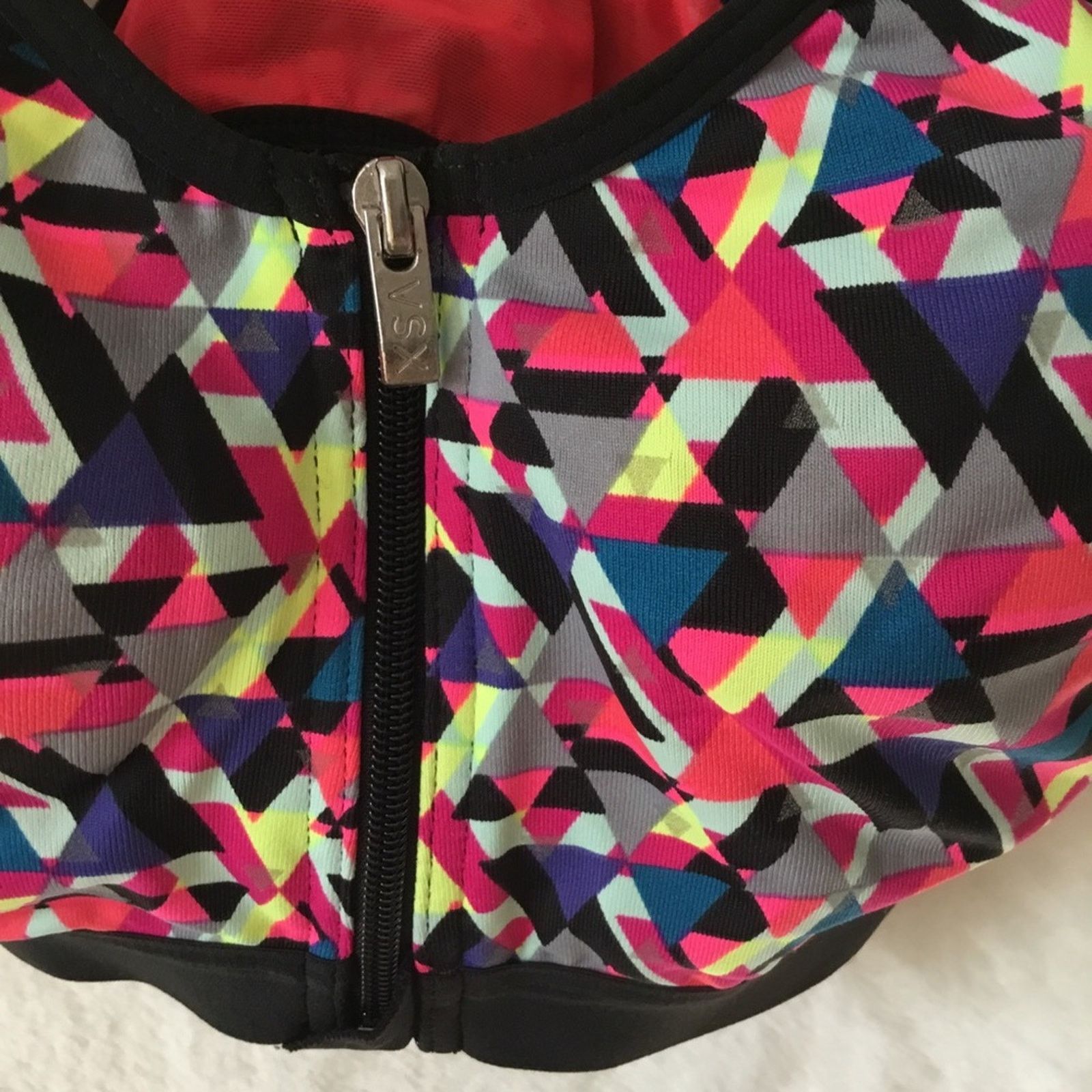 Victoria's Secret Victoria Secret VSX Multi-Color Sport Bra Size ONE SIZE - 3 Thumbnail