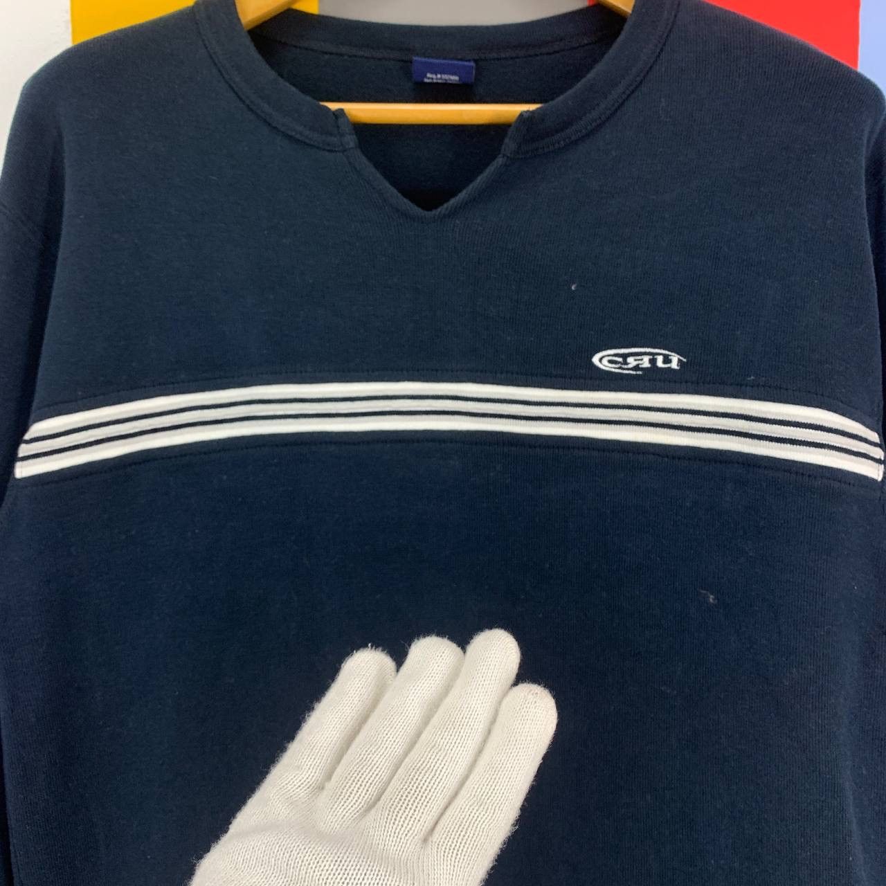 Other CRU DESIGNS SURFING Sweatshirt #2447/AJ Size US M / EU 48-50 / 2 - 3 Thumbnail