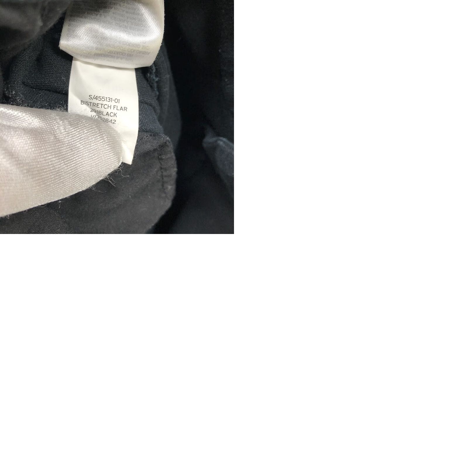 Gap Gap Pants Womens Size 6 Black Flared 29in Inseam Bi-Stretch Rise 10" Seamed Khakis Stretch Denim Slacks Casual Size 28" / US 6 / IT 42 - 9 Thumbnail
