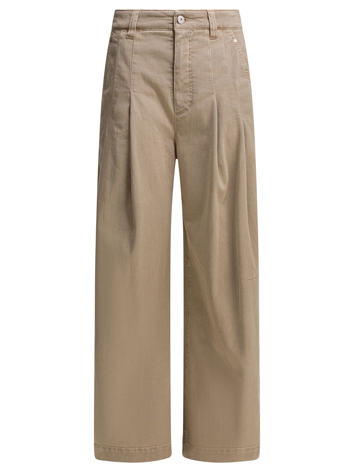 Brunello Cucinelli Wide Leg Jeans Size 28" / US 6 / IT 42 - 1 Thumbnail