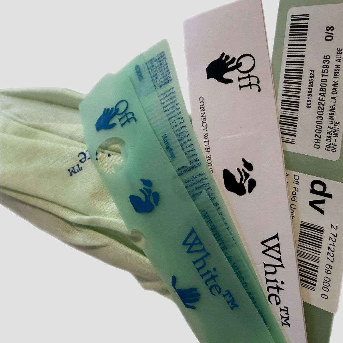 Off-White Off-White c/o Virgil Abloh shell umbrella Size ONE SIZE - 5 Thumbnail