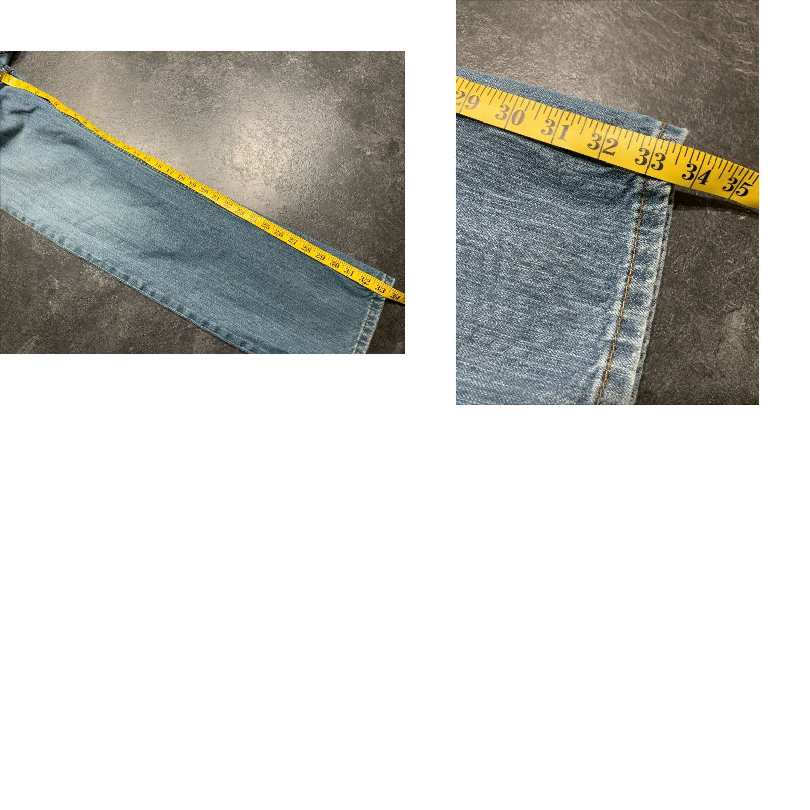 Levi's Levis 559 Mens Relaxed Straight Leg Jeans Blue Cotton Medium Wash Size US 36 / EU 52 - 8 Thumbnail