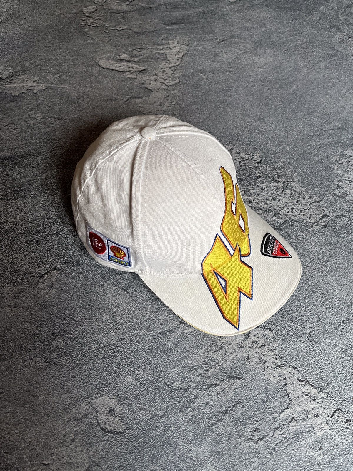Vintage 00s Valentino Rossi Cap VR46 Motorsport Size ONE SIZE - 2 Thumbnail