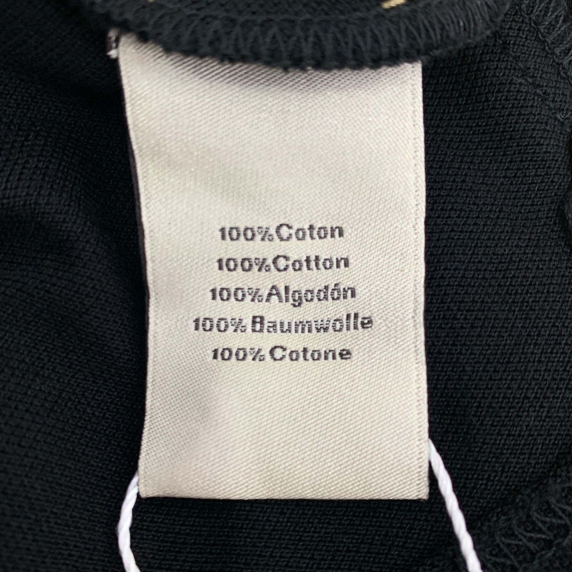 Hermes Hermès Black Cotton Short-Sleeve Polo Shirt Size L Made In I Size US L / EU 52-54 / 3 - 3 Thumbnail