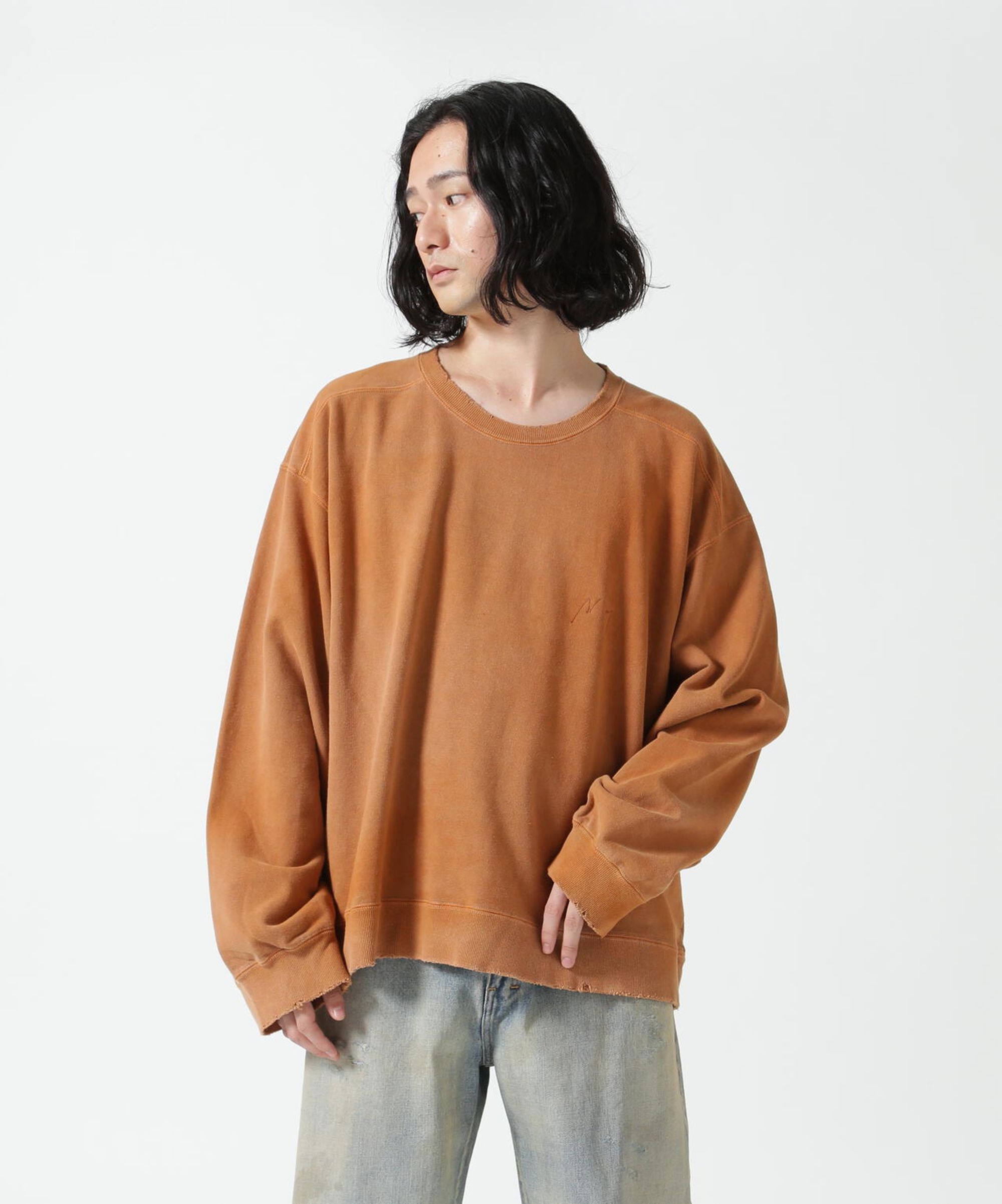 Other ANCELLM EMBROIDERY UNEVEN OVER SWEAT SHIRT (TERRACOTTA) Size US M / EU 48-50 / 2 - 2 Thumbnail