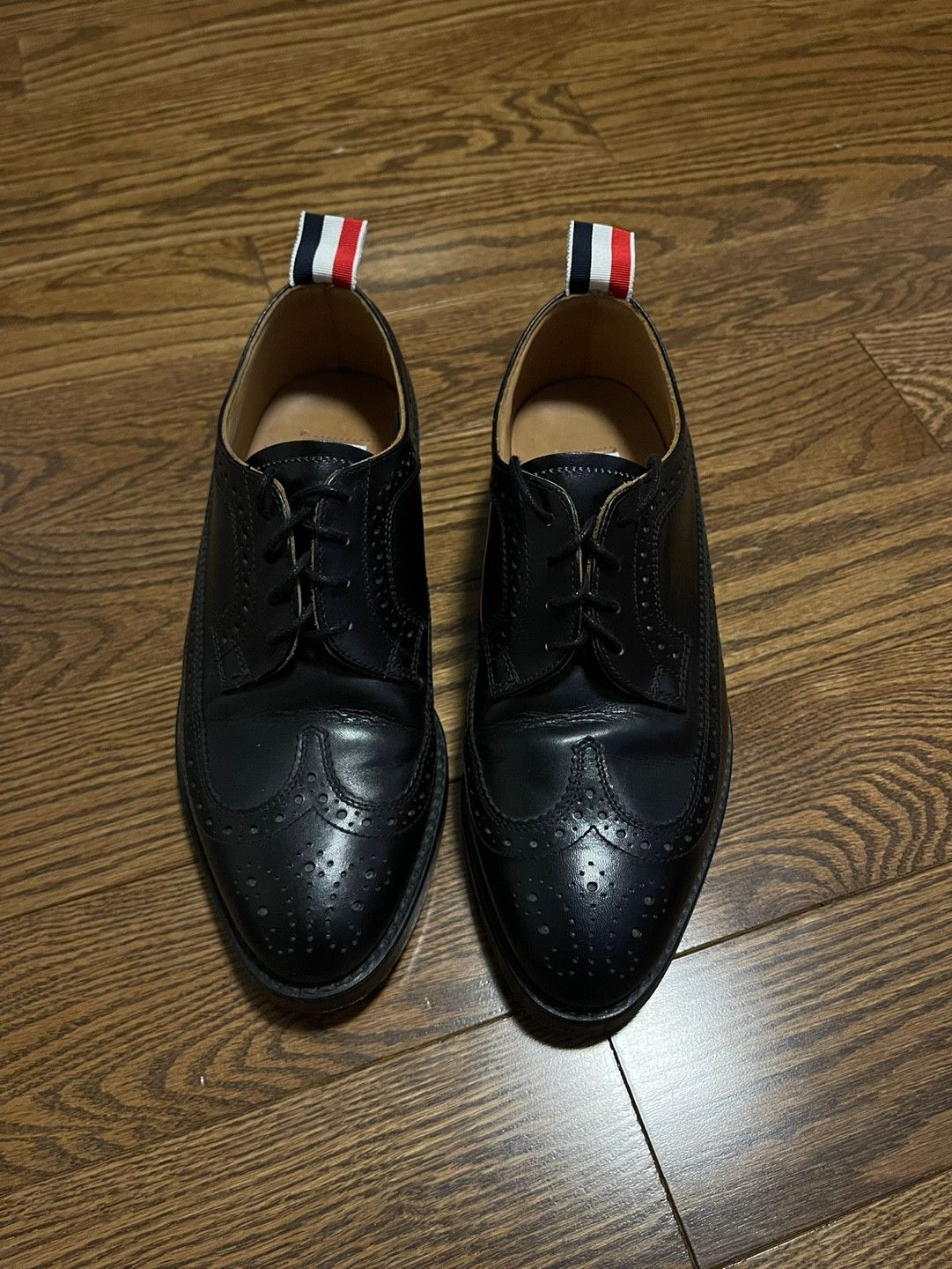 Thom Browne Thom Browne RWB Stripe Tab Brogues SZ 37 Size US 7 / IT 37 - 2 Thumbnail