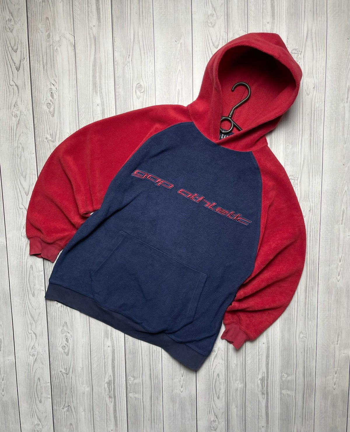 Gap Vintage Gap Athletic hoodie fleece size S logo Size US S / EU 44-46 / 1 - 1 Thumbnail