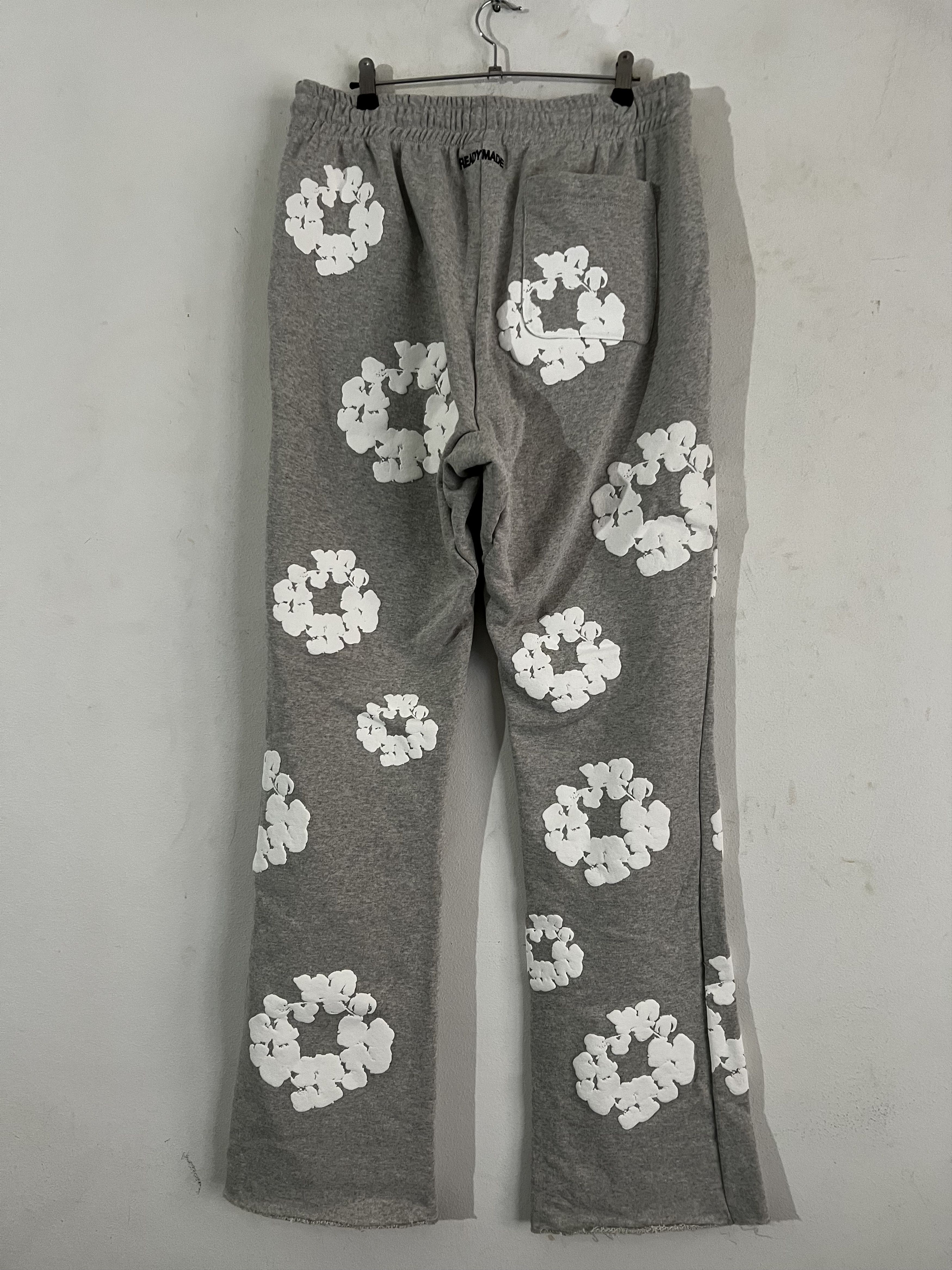 DENIM TEARS × READYMADE Denim Tears X Readymade Grey Sweatpants Size US 34 / EU 50 - 4 Thumbnail