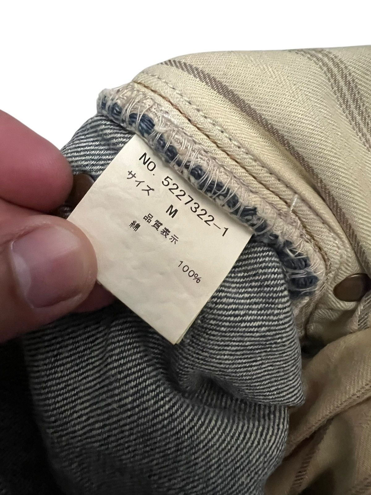 Japanese Brand Vintage Japanese Brand HALB Sedionaries Half Jean Size US 31 - 16 Thumbnail