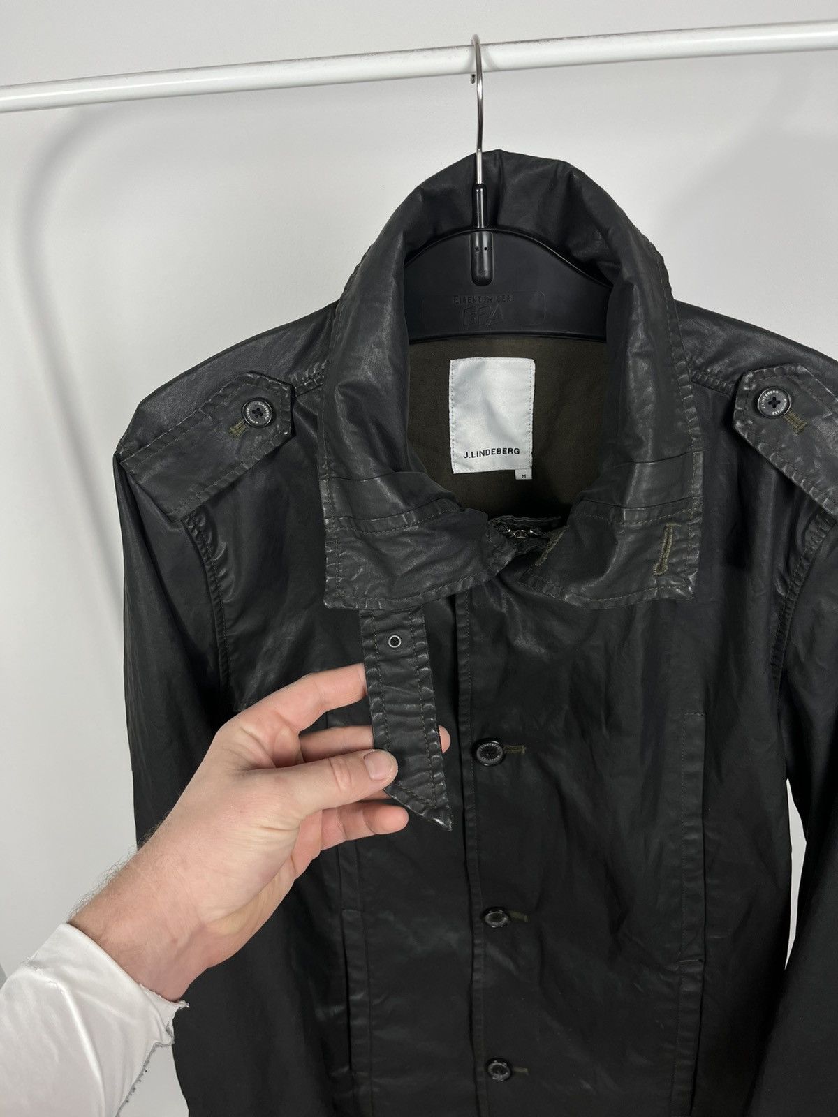 J.Lindeberg J.Lindeberg Rubin Beat Wax Cotton Jacket Women’s Size M Size M / US 6-8 / IT 42-44 - 5 Thumbnail