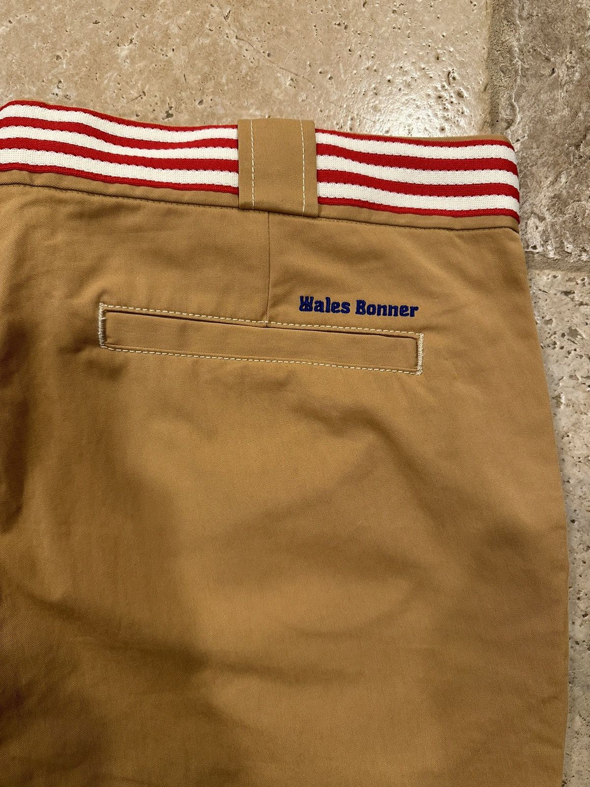 Adidas × Wales Bonner Wales Bonner x Adidas Belted Flare Chino Pants Size US 36 / EU 52 - 8 Thumbnail