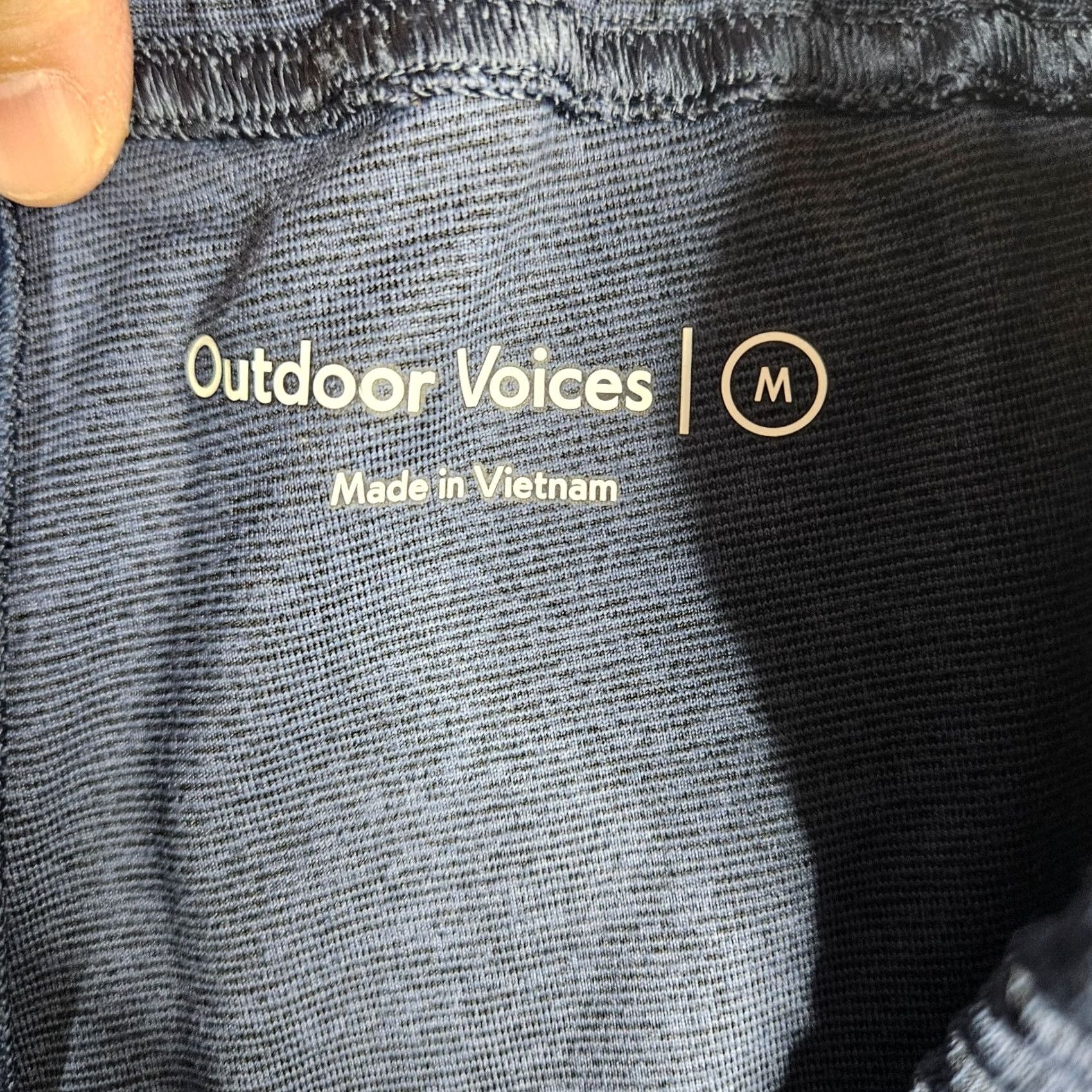 Outdoor Voices Outdoor Voices Men’s Blue Sweatpants Slim Athletic Regular Fit Front Pull On Stretch Size US 31 - 8 Thumbnail