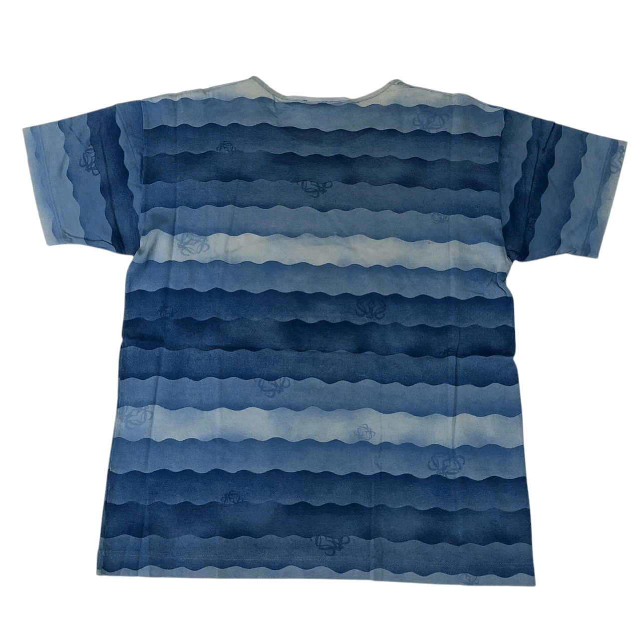 Loewe Vintage Loewe Wave Pattern Tee Blue Gradient Size US M / EU 48-50 / 2 - 5 Thumbnail