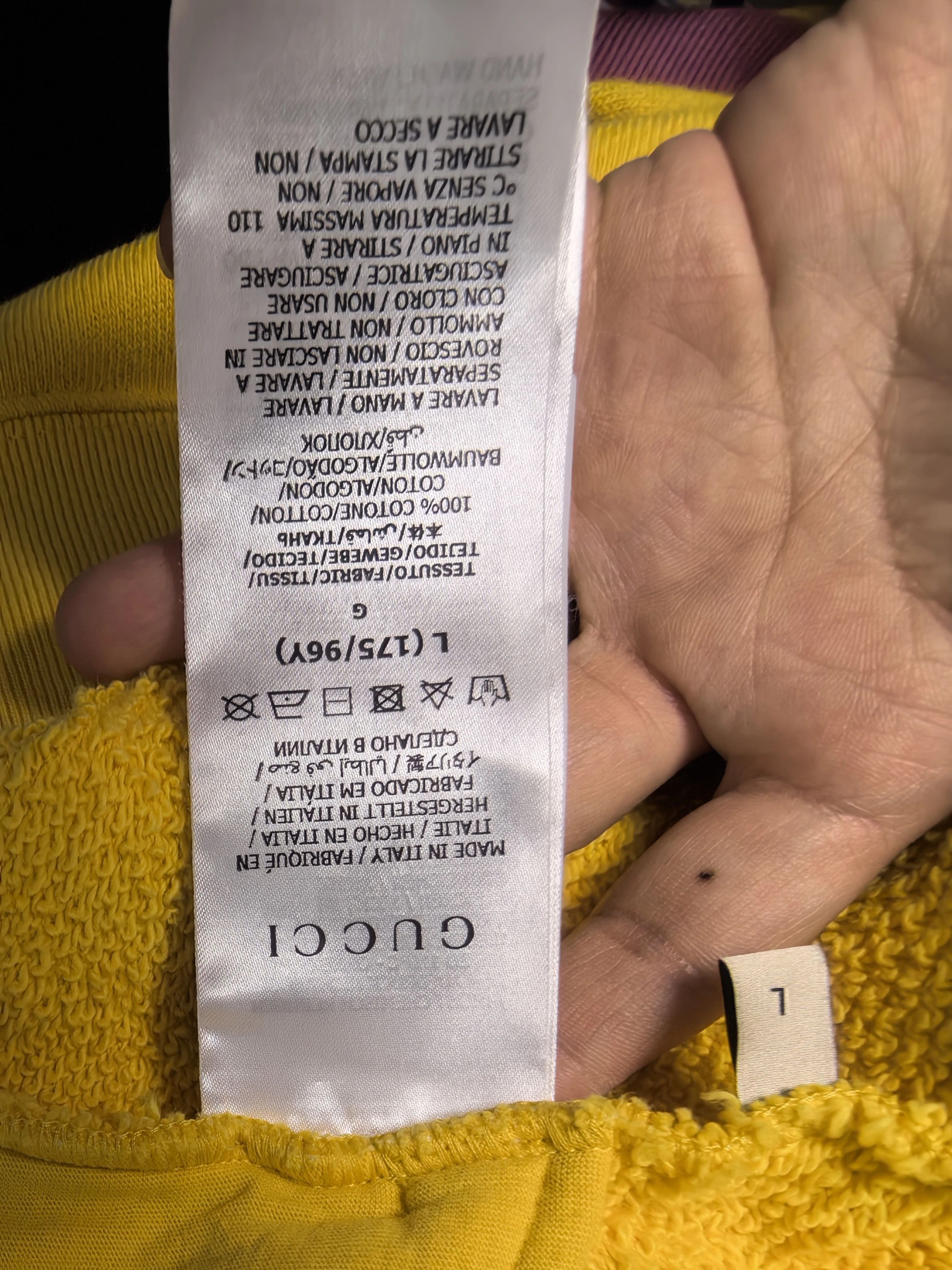 Gucci Gucci Authenticated Hoodie Size US L / EU 52-54 / 3 - 4 Thumbnail