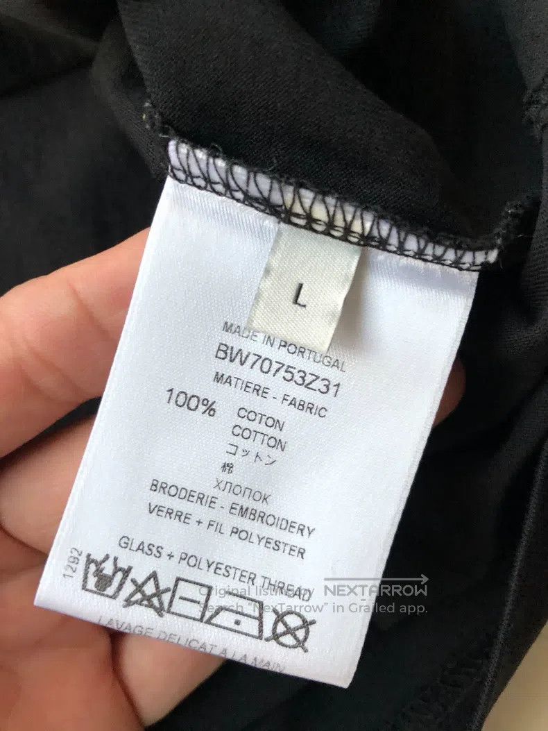 Givenchy Givenchy Black Heavy Embroidery Short Sleeve T-Shirt (Size Size US L / EU 52-54 / 3 - 5 Thumbnail