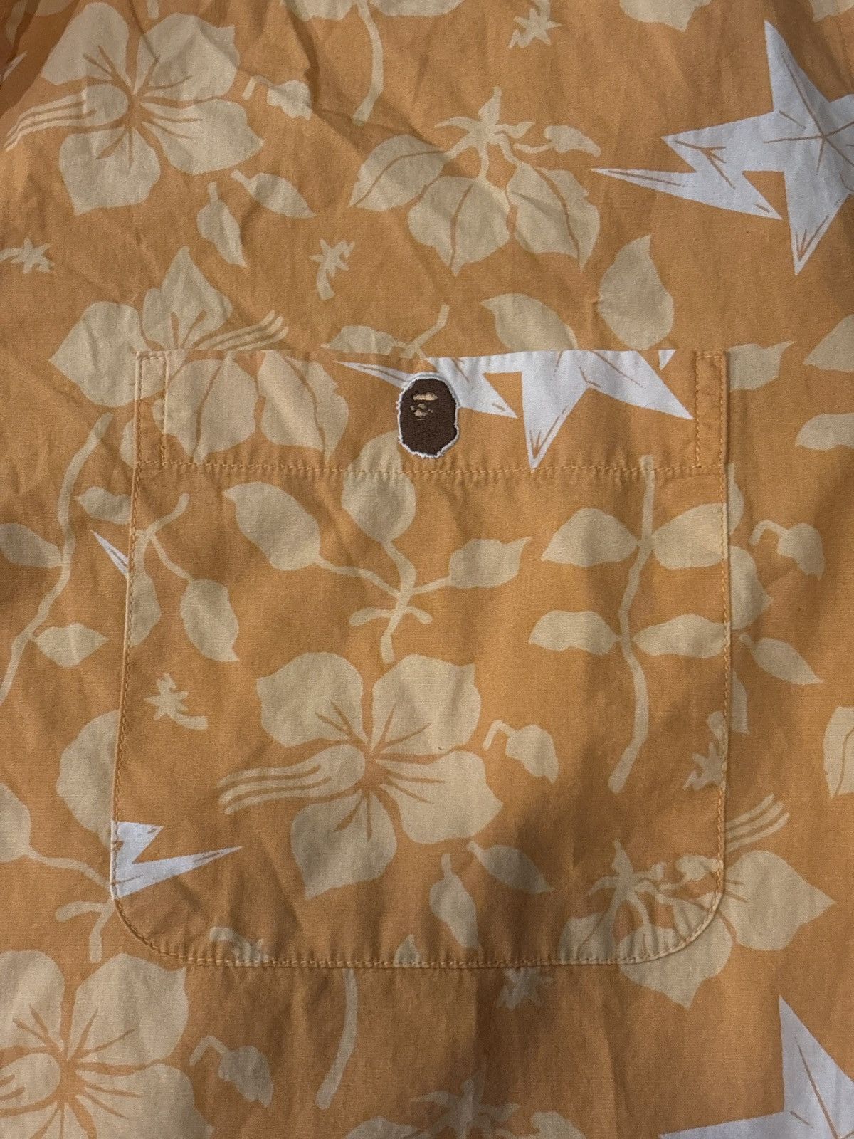 Bape BAPE Hibiscus Aloha Shirt Size US XL / EU 56 / 4 - 4 Thumbnail