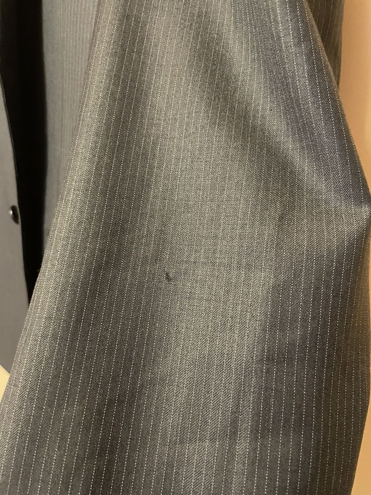 Balmain BALMAIN Wool Classic Suit Blazer/Pants Two Piece Tuxedo Size 50R - 11 Thumbnail