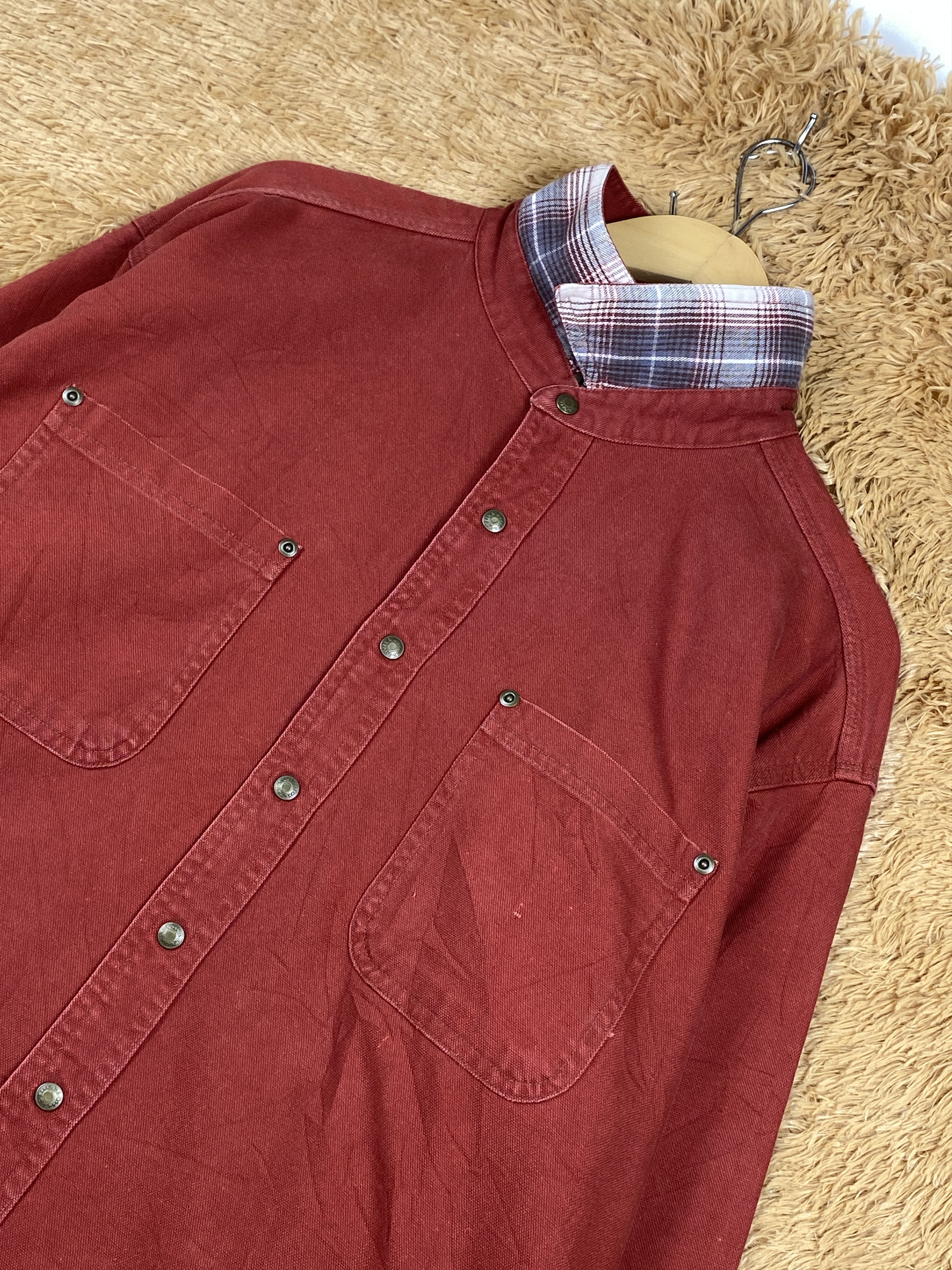 L.L. Bean Vintage L.L. Bean Checkered Lining Jacket Outwear J1708 Size US XL / EU 56 / 4 - 2 Thumbnail