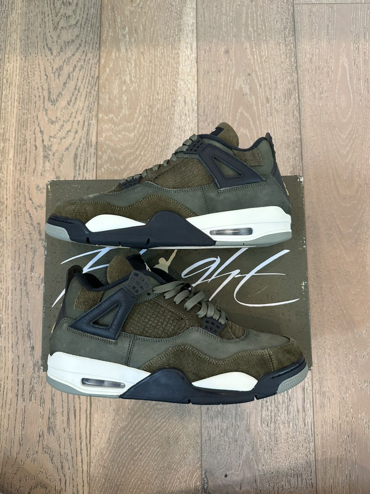 Jordan Brand Jordan 4 SE Retro Low Craft Medium Olive Size US 12 / EU 45 - 4 Thumbnail