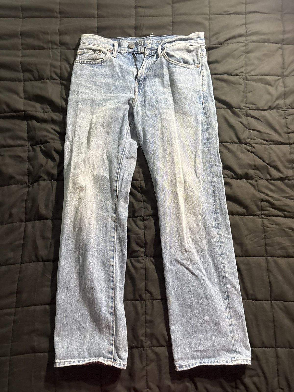 American Eagle Outfitters American Eagle Light Wash Jeans Size US 28 / EU 44 - 1 Thumbnail