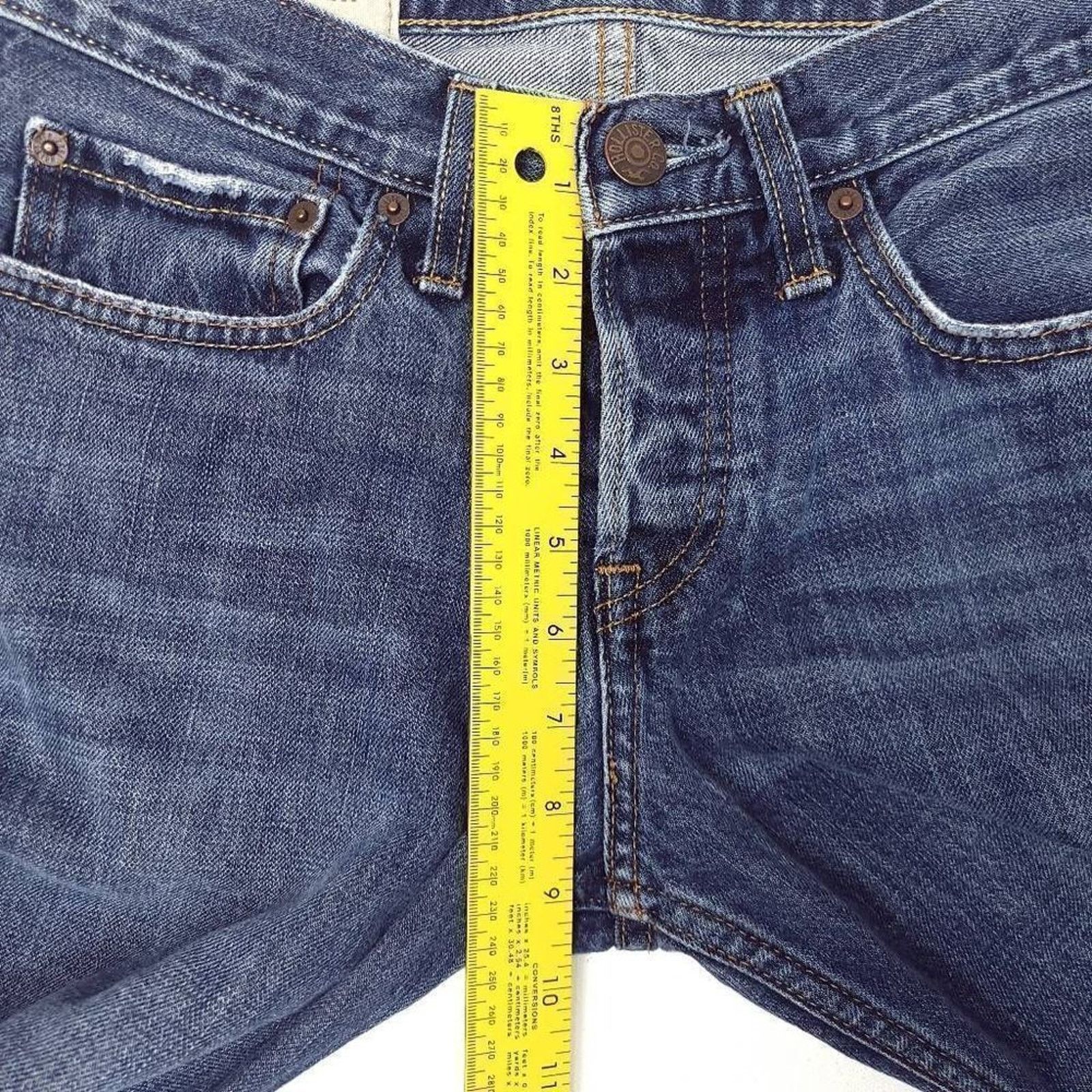 Hollister Y2K Hollister Jeans Skinny Mens 28x30 100% Cotton Blue Size US 28 / EU 44 - 4 Thumbnail